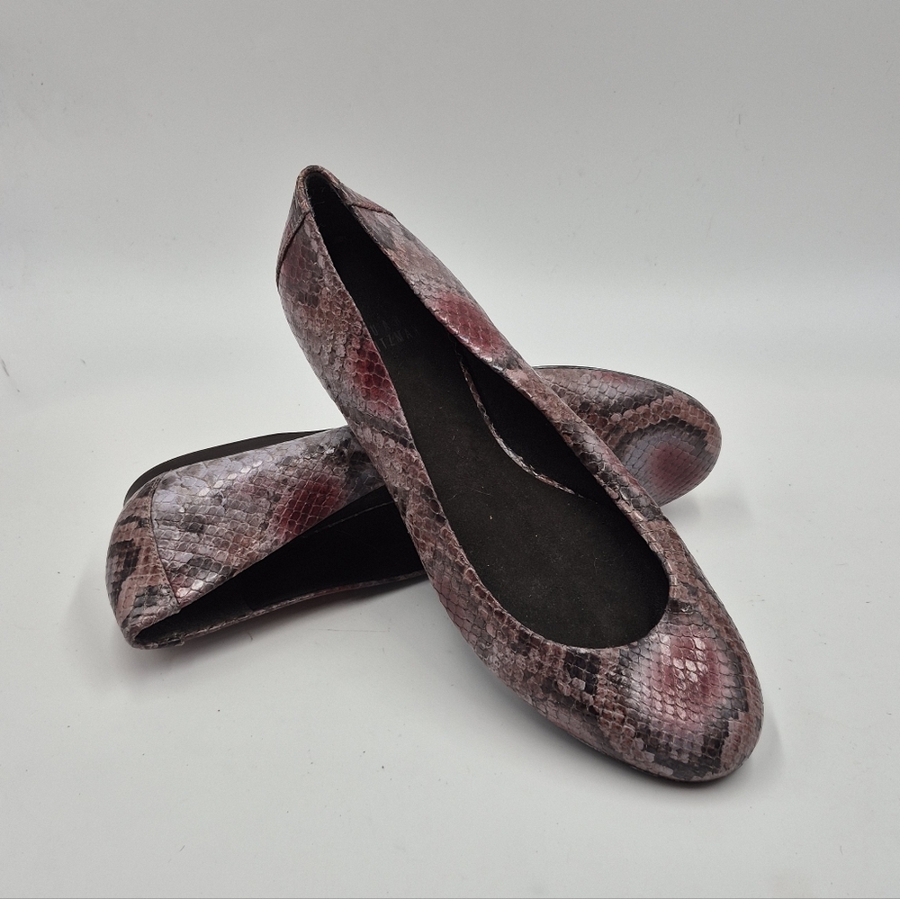 Stuart Weitzman-Snake Flat - Picture 4 of 11
